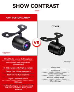 Caméra de recul universelle Wemaer AHD 720P 1080P pour voiture, caméra de recul universelle avec règle de stationnement, <span class=keywords><strong>grand</strong></span> <span class=keywords><strong>angle</strong></span> de 170 degrés - Product Image 6