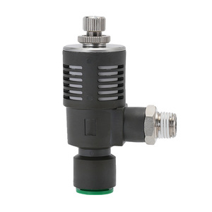 Válvula de Escape Rápido Liyuan ASV310F-01-06S, Válvula de Plástico con Calibre Estándar para Tubería, Piezas Neumáticas - Product Image 1
