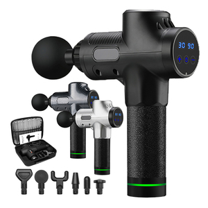 ปืนนวดกล้ามเนื้อแบบไร้สายชาร์จไฟได้30ระดับความเร็ว8นวดดีไซน์ใหม่ - Product Image 1