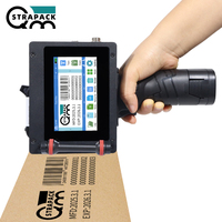 Máquina de codificación de cartón para vidrio, plástico, madera, fácil y rápidamente, máquina de impresión de inyección de tinta de codificación de fecha de caducidad recién inventada