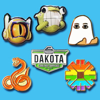Fabrication de Badges Épingles Métalliques Personnalisés avec Conception de Logo Gratuite – Broches Épingles en Émail Dur et Souple Anime pour Vêtements