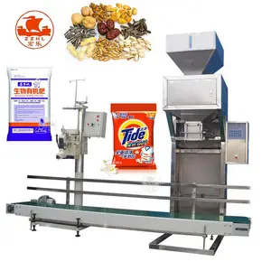 Multifunctionele Automatische Graan Dubbele Hopper 5Kg Rijst Verpakking Machine