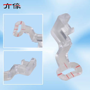 # Prensatelas de Bordado de Plástico Transparente 830810008 (P) para Máquinas de Coser de Bordado Janome, <span class=keywords><strong>Elna</strong></span> y Kenmore, Accesorios - Product Image 5