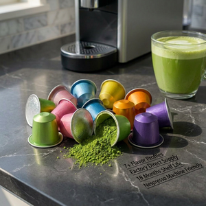 Nutritious Matcha Green Tea Pods For Multiple Coffee <b>Makers</b> Instant Healthy Drink Capsules Wholesale Export Supply Service - Product Image 1