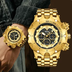 Nuovo Orologio da <span class=keywords><strong>Uomo</strong></span> YaLaLuSi 1003 2026, <span class=keywords><strong>Marca</strong></span> di Lusso, al Quarzo, Resistente all'Acqua, con Quadrante Sportivo per Ragazzi - Product Image 3