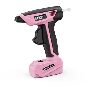 <span class=keywords><strong>Pistola</strong></span> de Pegamento Caliente Eléctrica Inalámbrica de Nuevo Tipo, Color Rojo, Precio de Fábrica, Más Vendida, Puerto Tipo C, Indicador LED, Batería de Litio de 7 mm - Product Image 1