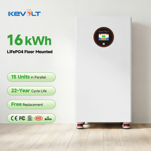 Batería Solar KEVOLT Lifepo4 48V 100Ah 200Ah, Almacenamiento de Energía de 5kWh 10kWh, Powerwall para Sistema de Almacenamiento de Energía Doméstico - Product Image 1