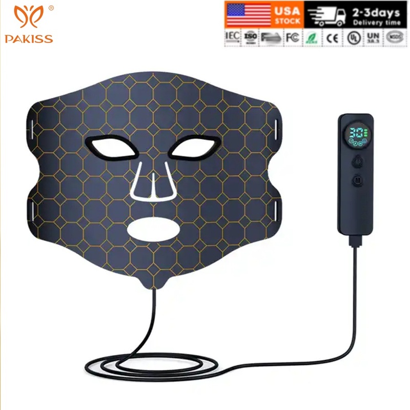 PAKISS 7 Colors LED Mask for