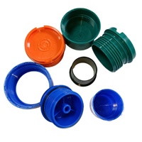 Conception de moules en plastique OEM, couvercles de vis filetés, pièces moulées par injection en plastique PP PC ABS Nylon