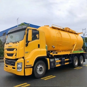 Nouveau camion de nettoyage des eaux usées à haute pression 1SUZU 6X4 20CBM, camion de pompage des eaux usées - Product Image 3