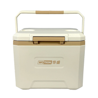 Glacière portable moderne en PP isolée 12L pour hôpital, camping, pêche, pique-nique - Boîte à glace pour garder au frais les aliments, canettes et bières en extérieur