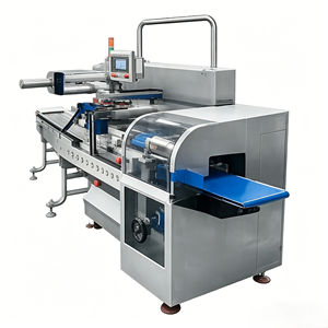 ABBA-WS45 Reciprocating Pillow Packaging <b>Machine</b> 3 Servo PLC Automatic Flow Wrapper Easy Operate Food <b>Biscuit</b> Instant Noodle - Product Image 3