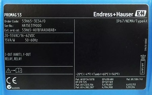 เครื่องวัดอัตราการไหล Endress+Hauser รุ่น Promag 53H65-A01B1AA0ABAB  53H65-A01B1AA0ABAB Endress+Hauser 53H65-A01B1AA0ABAB - Product Image 4
