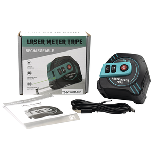 5m Băng 80m laser đo chùm màu xanh lá cây hiển thị kỹ thuật số chính xác cầm tay khoảng cách công cụ đo - Product Image 6