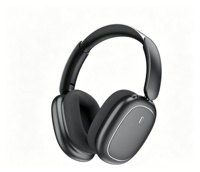 Casque ANC en métal avec écouteurs magnétiques, transducteurs dynamiques, son de qualité cinéma, pliable, sans fil, étanche IPX-4, BT 5.4, 20+