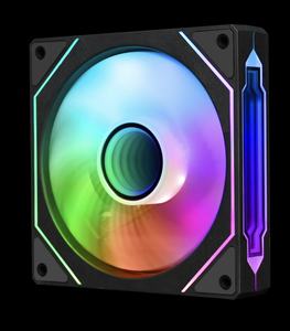 Meilleure vente ARGB 5V 3 broches et 4 broches PWM <span class=keywords><strong>silencieux</strong></span> boîtier d'ordinateur ventilateur CPU ventilateur 120mm boîtier refroidisseur ventilateur pour <span class=keywords><strong>PC</strong></span> Gamer - Product Image 2