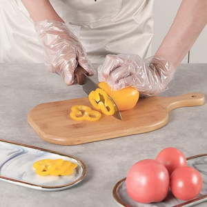 Одноразовые пластиковые упаковочные перчатки для обработки пищевых продуктов, безопасные для приготовления пищи одноразовые перчатки для приготовления пищи - Product Image 6