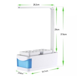 Maceta inteligente hidropónica para jardín, interior, <span class=keywords><strong>con</strong></span> <span class=keywords><strong>luz</strong></span> LED para cultivo - Product Image 2