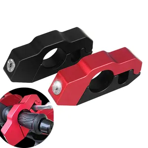 Sensível motocicleta guiador Lock Grip para scooters ATVs bicicletas elétricas