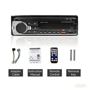 เครื่องเล่น MP3 ในรถยนต์แบบยูนิเวอร์แซล วิทยุ FM USB TF เสียงคุณภาพสูง พร้อมรีโมทคอนโทรล ไมโครโฟนในตัว - Product Image 2