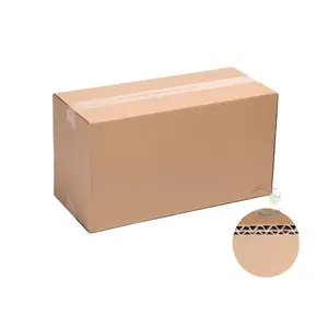 供应商批发出口类型尺寸小折叠运输包装纸箱