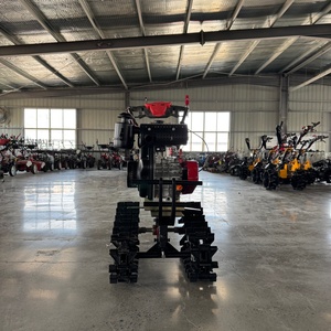 Mini-<span class=keywords><strong>motoculteur</strong></span> à double chaîne diesel <span class=keywords><strong>ou</strong></span> essence pour ferme - Product Image 3