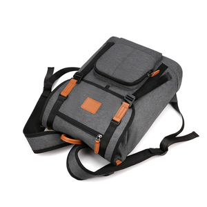 Sac à dos multifonctionnel imperméable pour ordinateur portable, avec chargement USB, pour hommes, style simple et durable - Product Image 5