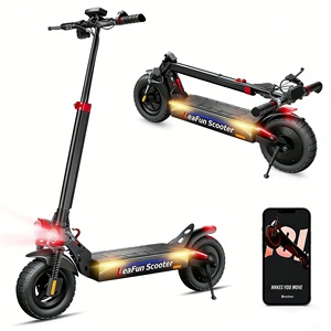 Monopatín Eléctrico Unisex de 600W 48V con Logotipo Personalizado, Aleación de Aluminio, Batería, Todoterreno, para Adultos, de Dos Ruedas - Product Image 1