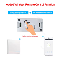 QIACHIP 433Mhz RF Wifi Commutateur Tuya App Télécommande Sans Fil Commutateur Panneau Mural 433.92MHz Transmetteur pour Smart Home DIY