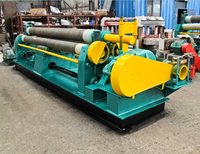 Máquina Laminadora de Placas Hidráulica Mecánica de Alta Precisión Rbqlty de 3 Rodillos 12*3000