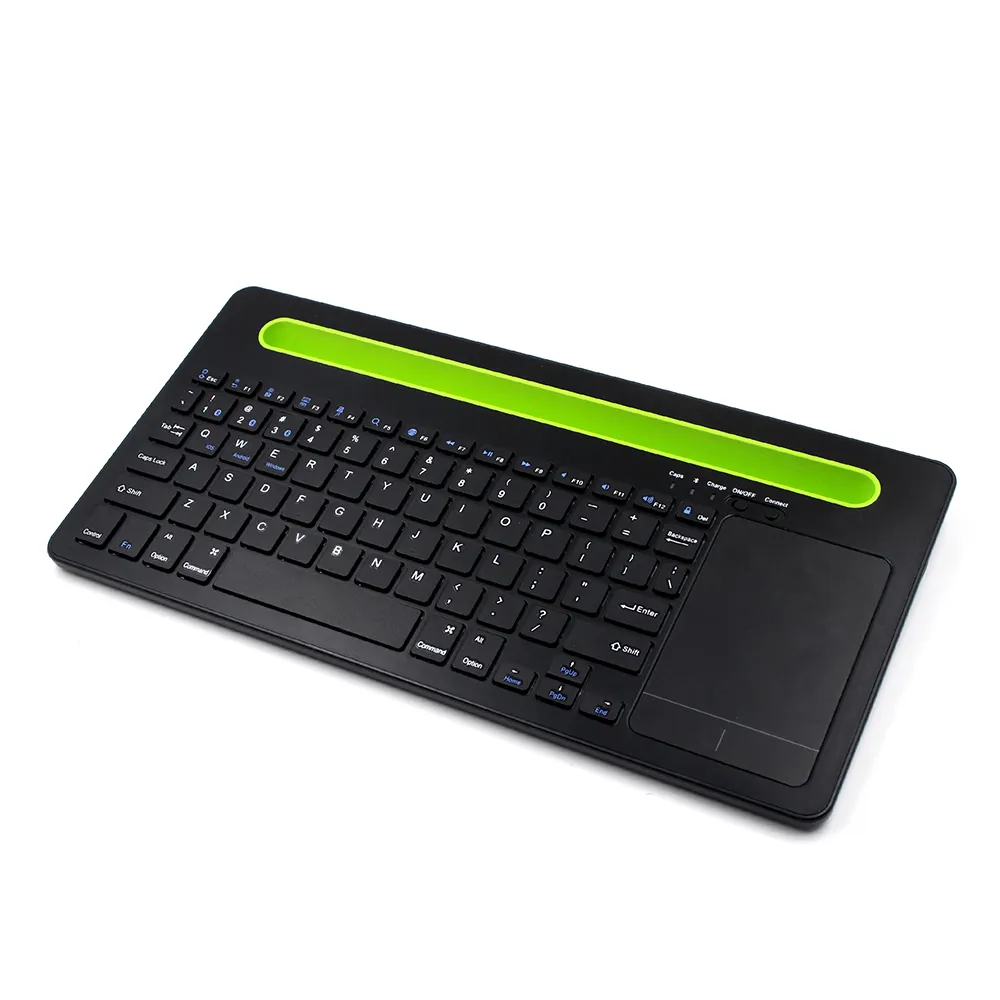 Factory Portable Dual Mode Wireless Bluetooth Keyboard Bcm20730 With Touchpad Mouse