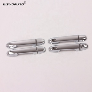 WZXDAUTO Cubierta Cromada ABS Izquierda Derecha para Manija de Puerta Lateral con Orificio Inteligente para Forester 2019-2020 - Product Image 2