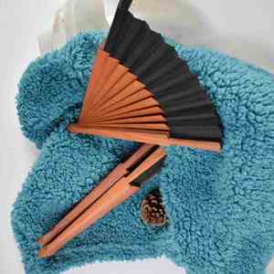 Custom Printed Classic Portable Foldable Bamboo <b>Handheld</b> <b>Fan</b> for Business Gifts Chinese New Year Festival Parties - Product Image 5