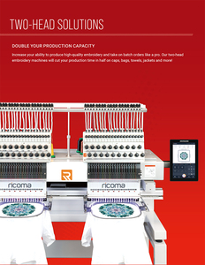 <strong>Ricoma</strong> MT Series <strong>Embroidery</strong> <strong>Machine</strong> Factory Direct Sales <strong>Commercial</strong> Computer <strong>Embroidery</strong> <strong>Machine</strong> ultra Fine - Product Image 6