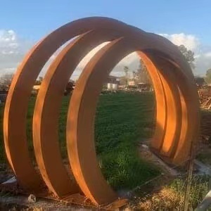 Corten-puerta <span class=keywords><strong>de</strong></span> jardín <span class=keywords><strong>de</strong></span> acero, diseño <span class=keywords><strong>de</strong></span> paisaje <span class=keywords><strong>para</strong></span> jardines <span class=keywords><strong>de</strong></span> ciudad - Product Image 3