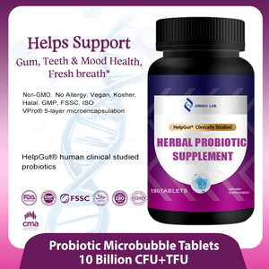 OEM 100B Probiotic <span class=keywords><strong>Tablet</strong></span> trắng cho giảm <span class=keywords><strong>b</strong></span>éo gan và <span class=keywords><strong>b</strong></span>éo phì Lactobacillus rhamnosus ccfm1219 Giang tô - Product Image 3