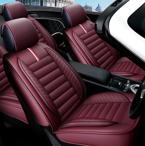 Coprisedili per auto in pelle impermeabile 5D sport set completo per camion honda civic toyota BMW audi polo - Product Image 3