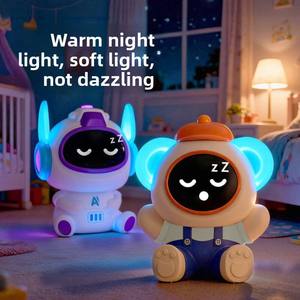 Jouet interactif intelligent pour chat, avec fonction de reconnaissance vocale, rechargeable, en plastique, design de dessin animé. - Product Image 3