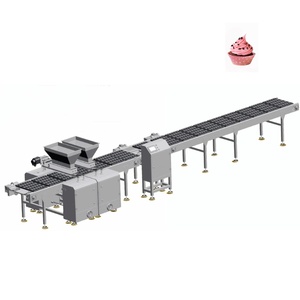 Línea de Producción de Cupcakes Totalmente Automática con Control Inteligente, Diseñada para Uso Industrial Pesado, Alta Velocidad, Ahorro de Energía y Rentabilidad - Product Image 1
