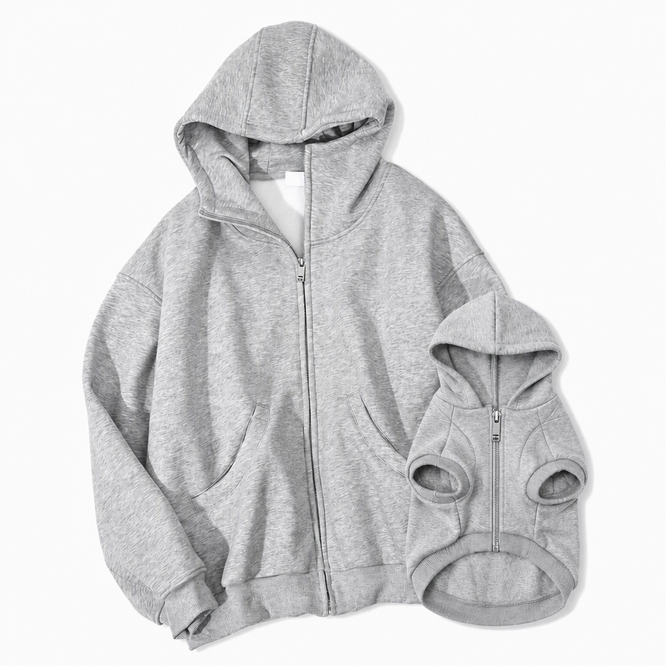 Key Tag Patterns 2026 New Dog Hoodie Cat Sweatshirt Oversized Hooded Cardigan ...