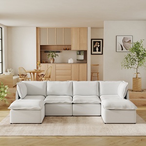 Canapé modulaire sectionnel ATUNUS, canapé en forme de L, canapé modulaire moelleux, canapé pour appartement, hôtel, meubles, ensemble de canapés sectionnels - Product Image 3