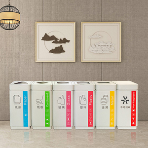 OEM Thiết Kế Riêng Biệt Chất Thải Phân Loại Thùng Trong Nhà Thân Thiện Với Môi Tái Chế Thùng Rác Có Thể - Product Image 2