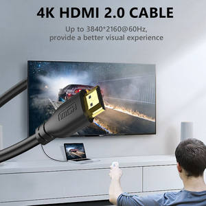 สาย <span class=keywords><strong>HDMI</strong></span> ความละเอียดสูงพิเศษ Ultra HD 18Gbps รองรับ 4k 60Hz พร้อมความละเอียดวิดีโอ 3 มิติ <span class=keywords><strong>ช่อง</strong></span>สัญญาณ Ethernet <span class=keywords><strong>ARC</strong></span> 1M2M3M5M10M รุ่น YL-H030 - Product Image 5