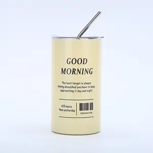 Tazza di caffè americano in acciaio inossidabile sottovuoto thermos a doppia parete tazza portatile per esterni