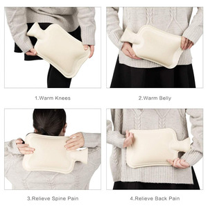 Hot Selling 1L /2L Hot Water Bag Bottle High Quality Portable <strong>Bouillotte</strong> With Cover Pain Relief - Product Image 5