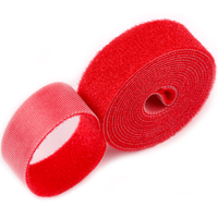 Rouleau de bande auto-agrippante double face réutilisable 25 mm