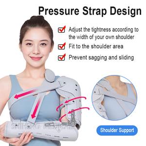 Unisex hafif katlanabilir alüminyum alaşım ortez tıbbi kol <span class=keywords><strong>Brace</strong></span> teleskopik sol/sağ dirsek desteği için ayarlanabilir - Product Image 5