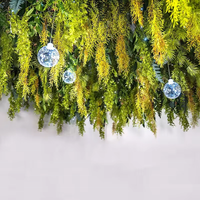 Simulation de Plante Verte Artificielle de Plafond Fleur Suspendue Fleurs Artificielles pour Restaurant Café Salle à Manger Décoration d'Hôtel