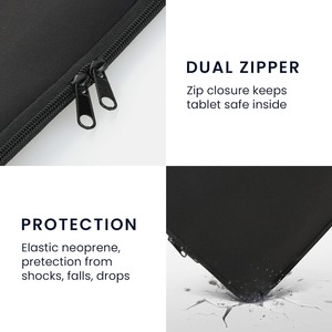 Housse pour tablette Housse en néoprène Compatible avec TabSipypadFire et pour Lenovo Tab Fermeture à glissière Sacs et housses pour ordinateur portable - Product Image 4