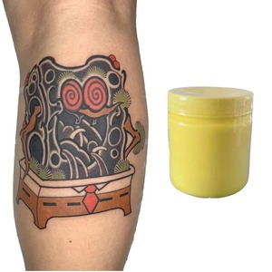 Crème de micropigmentation jaune Hadiyah Beauty 500g pour sourcils, lèvres, tatouage, maquillage permanent, accessoires - Product Image 1